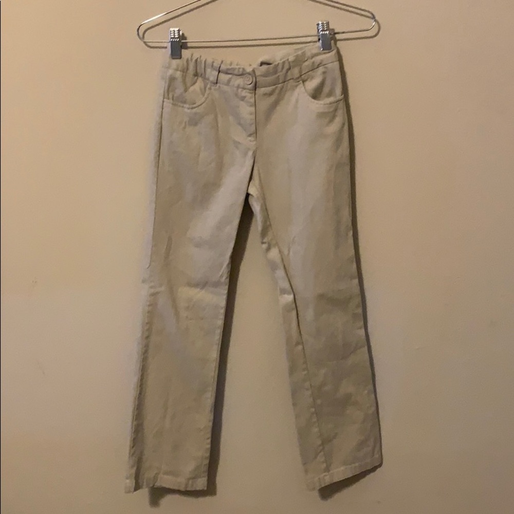 Girls size 10 Nautica school uniform pants